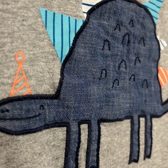 4/$20 Dino Tee with hidden bodysuit - Picture 6 of 6